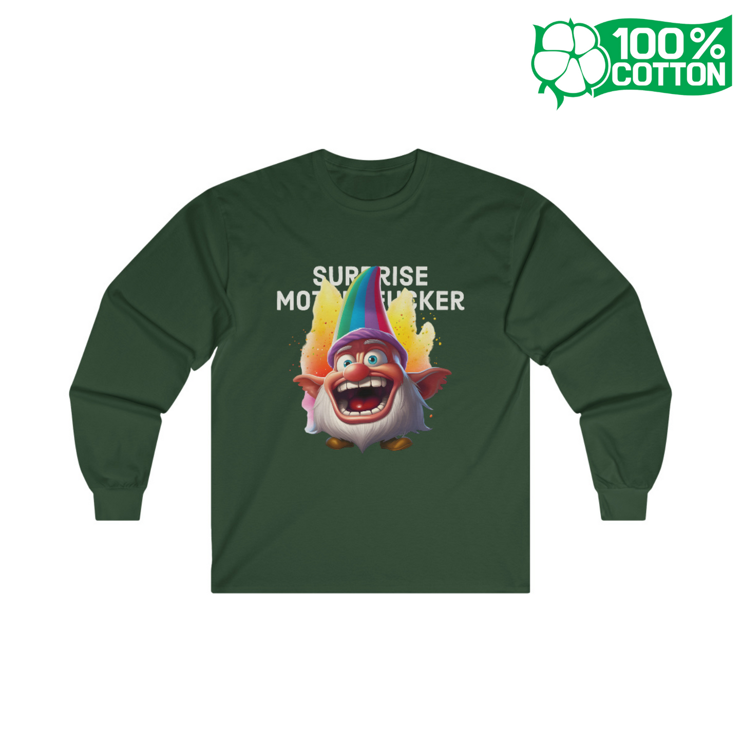 Surprise Motherf***r- 100% Cotton Unisex Longsleeve Tee