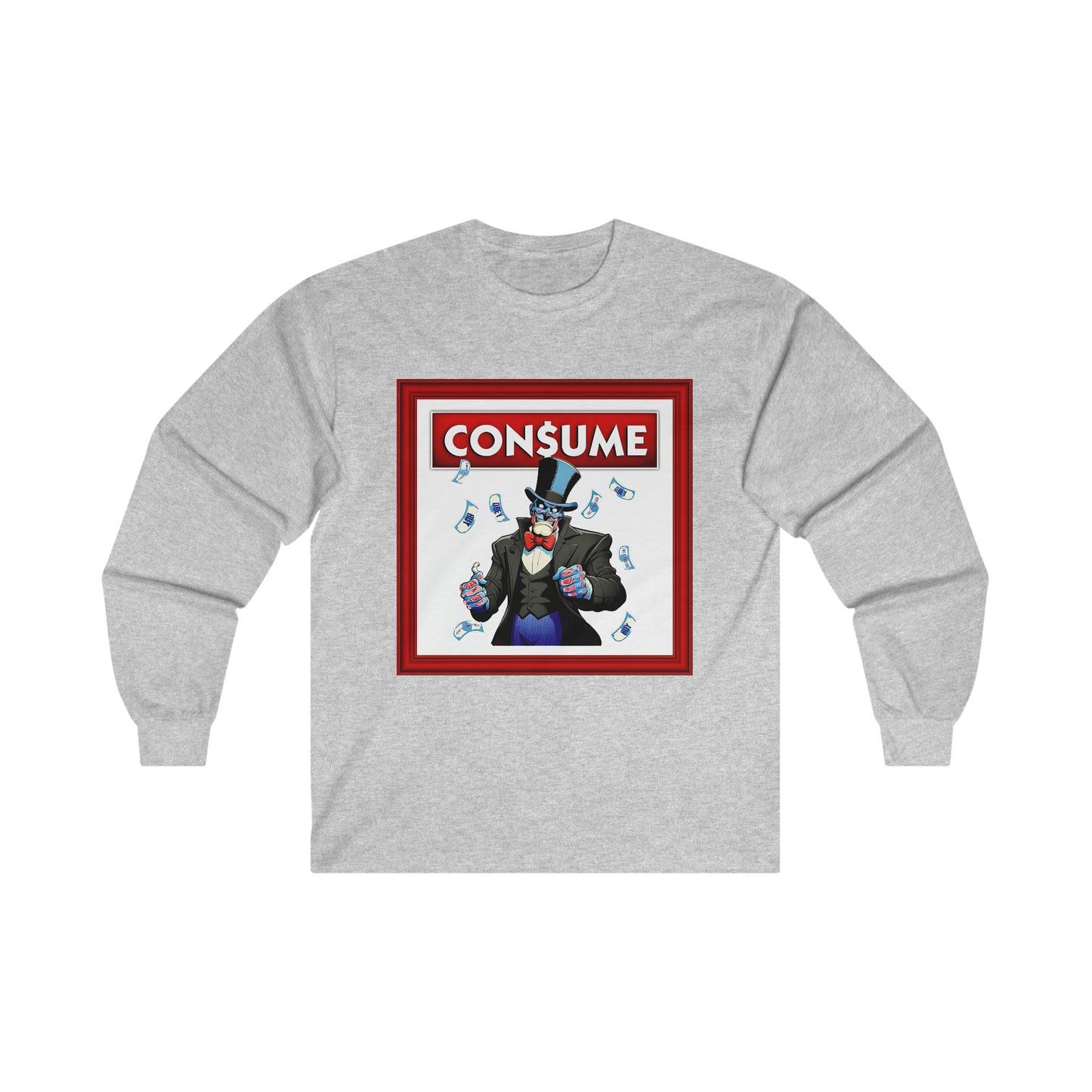 THEY CONSUME - 100% Cotton Unisex Longsleeve Tee