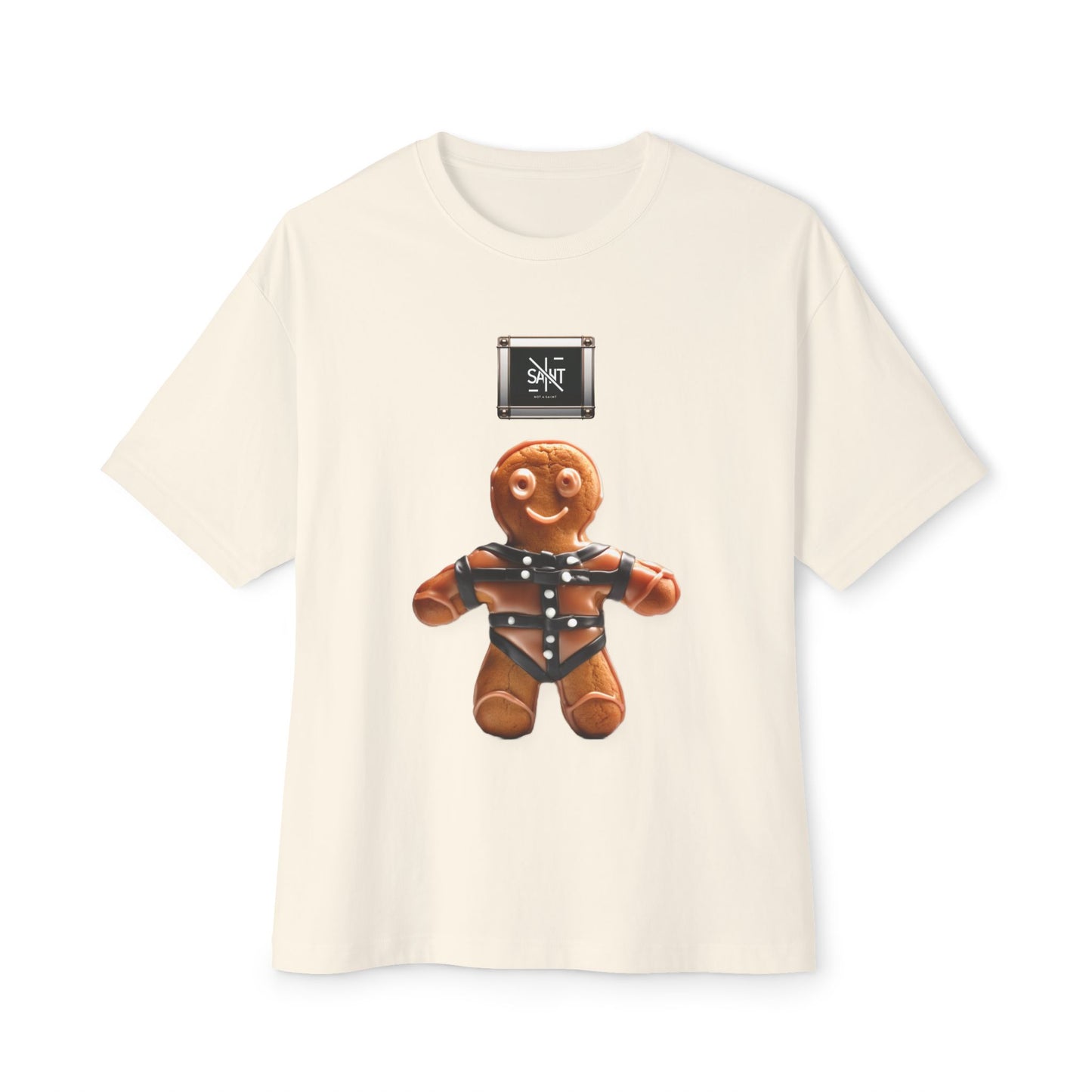 Coquette Monster - “Cinna-Man in Chains” Oversized Tee (Not a Saint™)