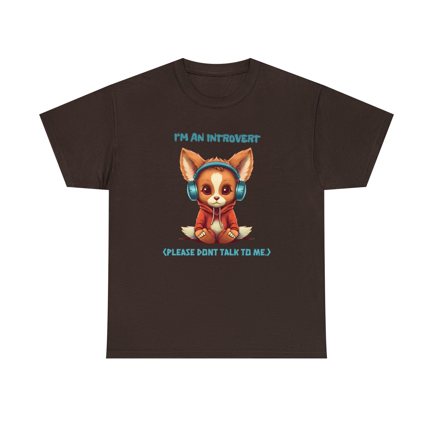 I'm an Introvert - Unisex 100% Cotton Tee