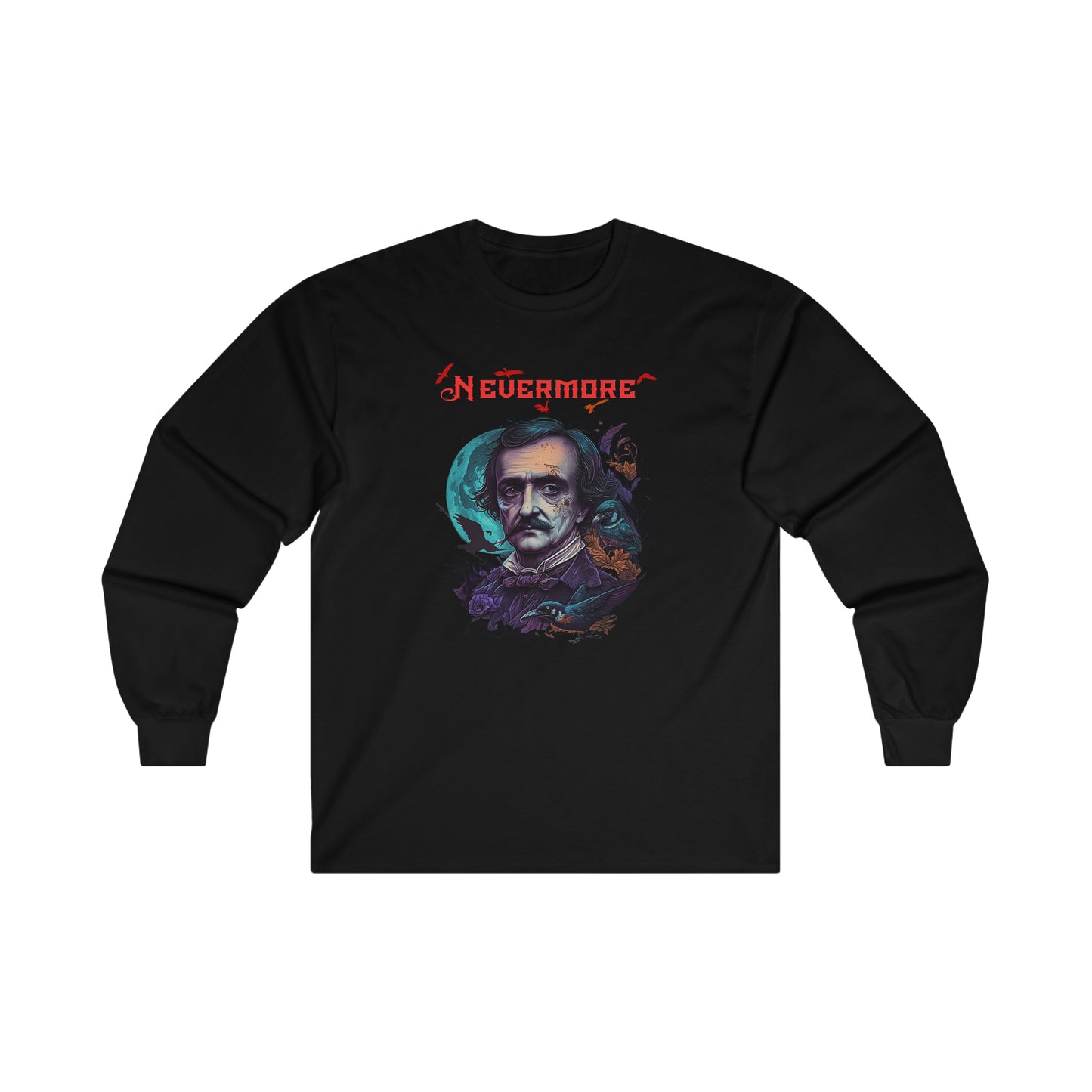 NEVERMORE - Ultra Cotton Long Sleeve Tee