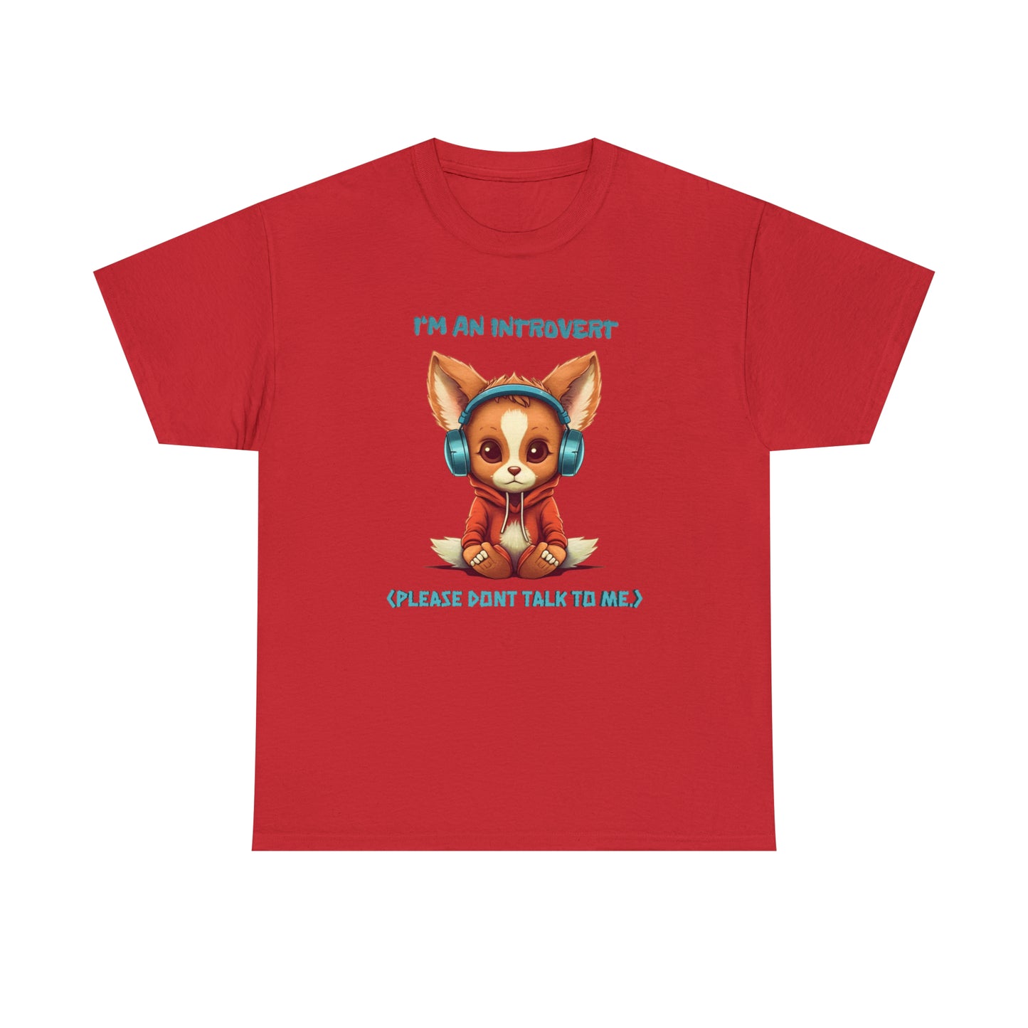 I'm an Introvert - Unisex 100% Cotton Tee