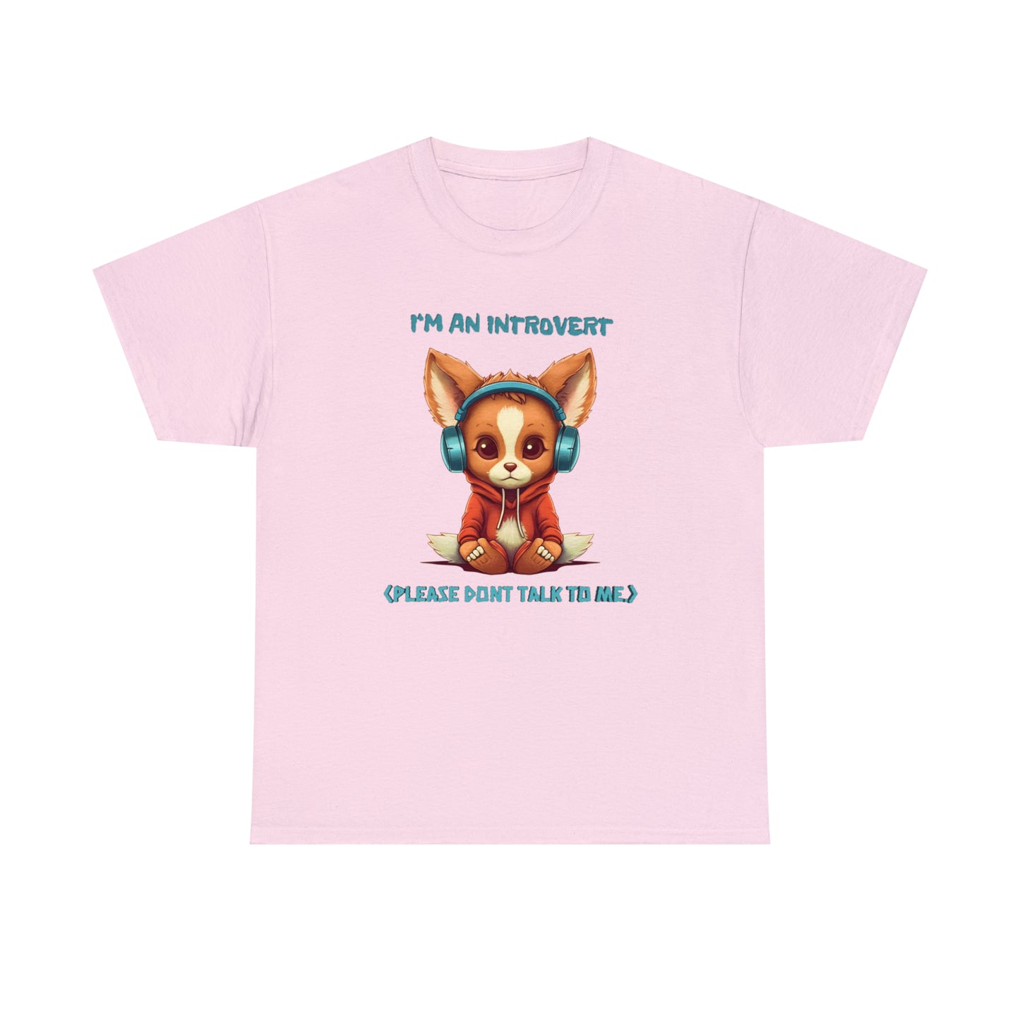 I'm an Introvert - Unisex 100% Cotton Tee