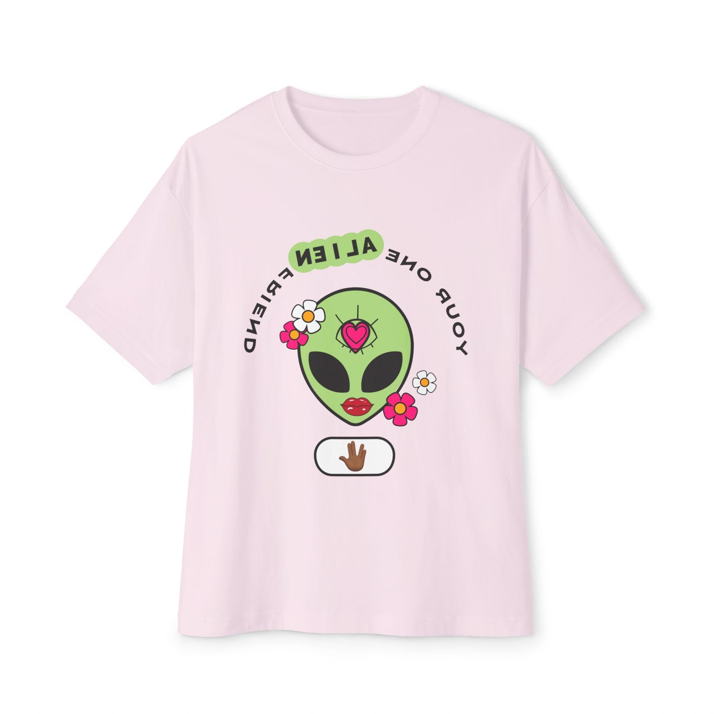 Your One Alien Friend-MIRRORVERSE - Unisex Oversized Boxy Tee