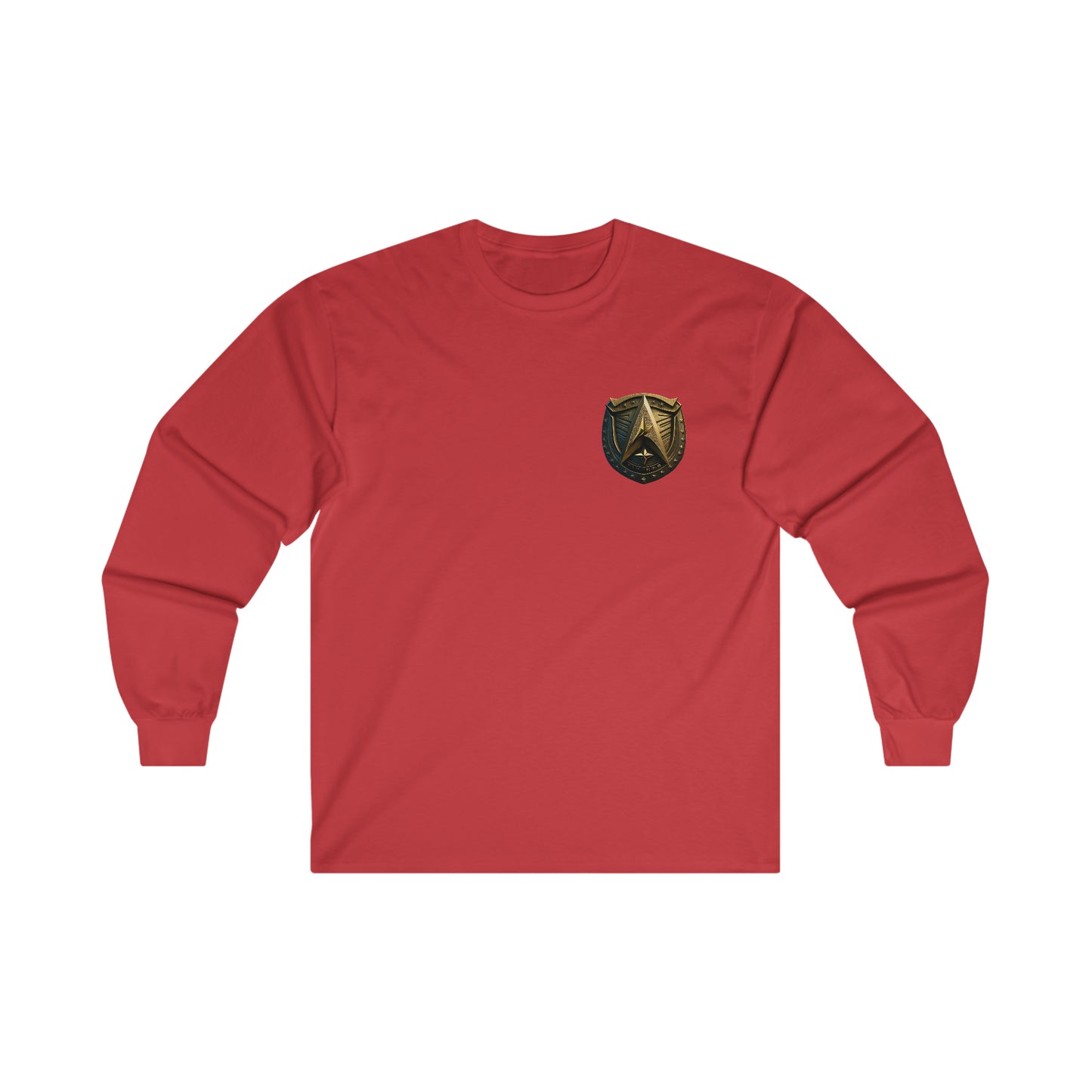 Red shirt - Ultra Cotton Long Sleeve Tee