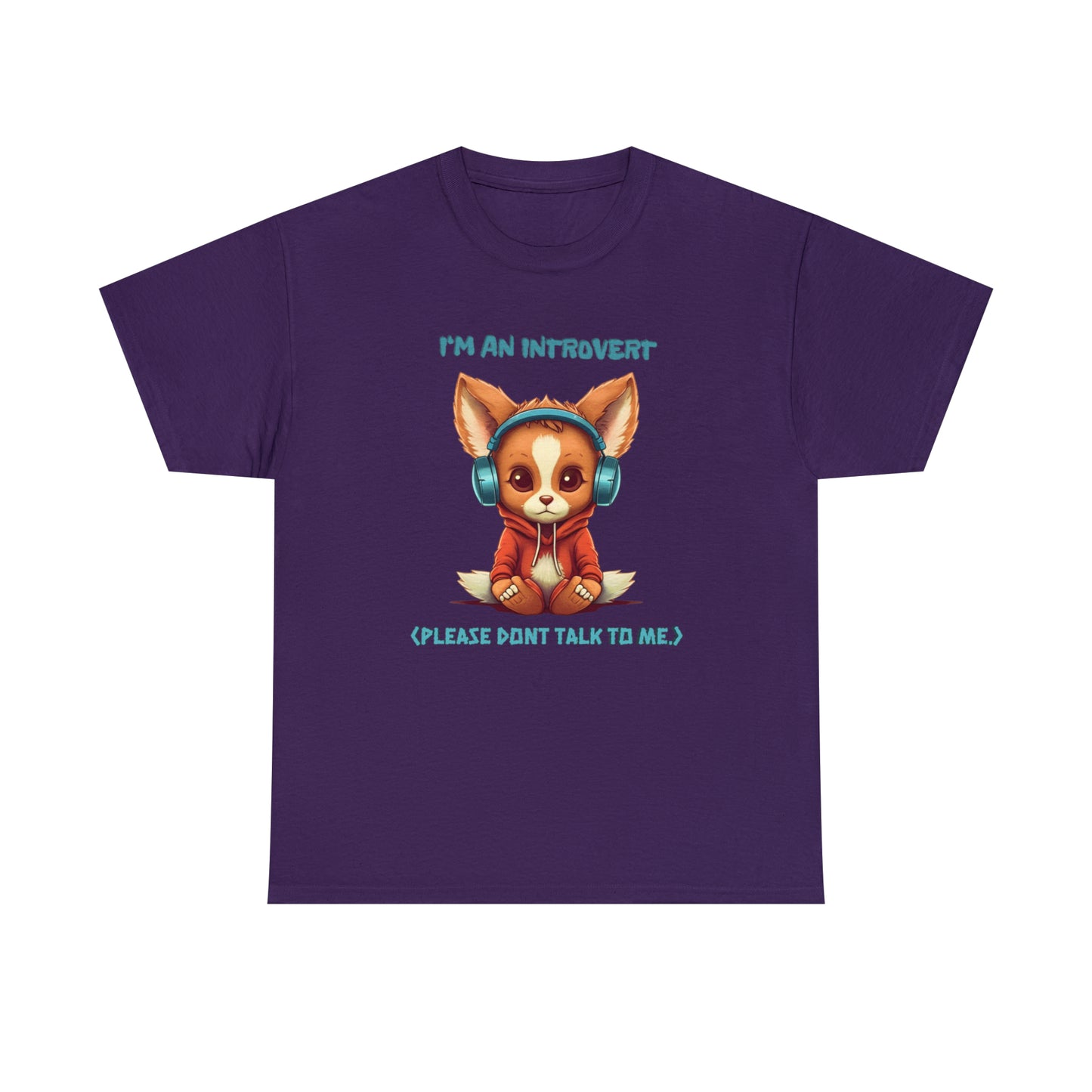 I'm an Introvert - Unisex 100% Cotton Tee