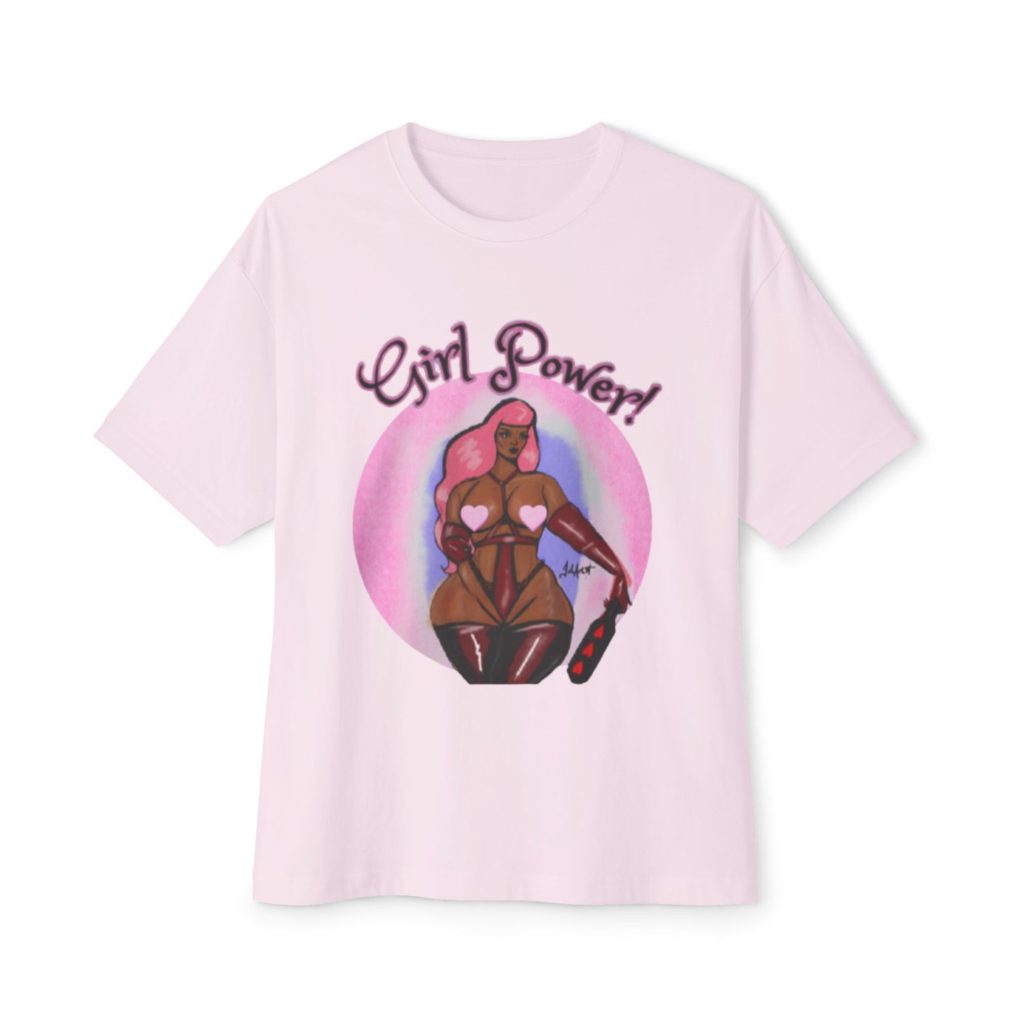 Girl Power - Unisex Oversized Boxy Tee