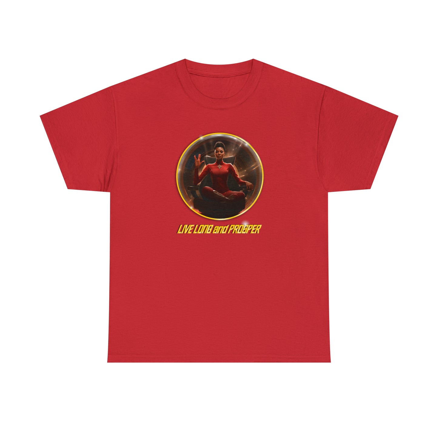 Live Long + Prosper - Unisex Heavy Cotton Tee