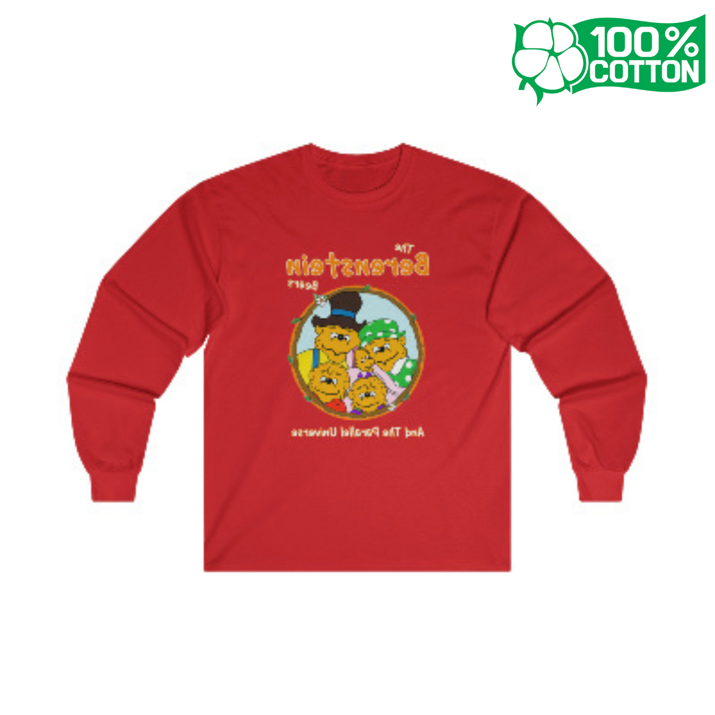 BerenstEin Bears and The Parallel Universe -MIRRORVERSE Unisex Long Sleeve Tee