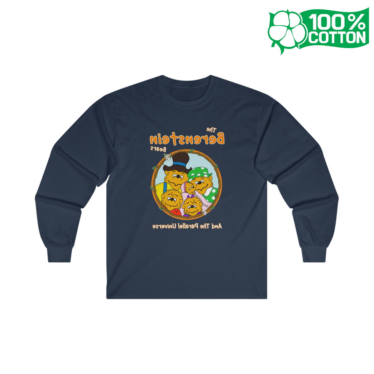 BerenstEin Bears and The Parallel Universe -MIRRORVERSE Unisex Long Sleeve Tee