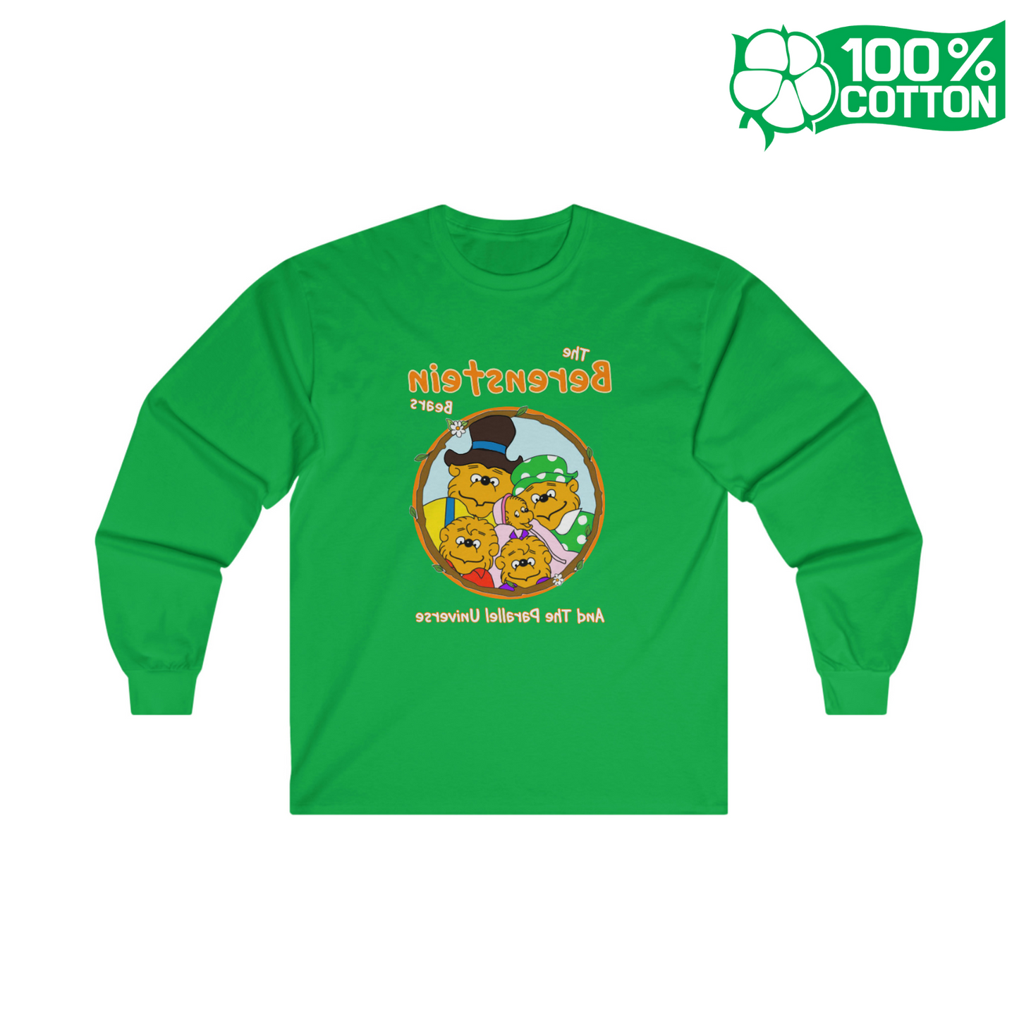 BerenstEin Bears and The Parallel Universe -MIRRORVERSE Unisex Long Sleeve Tee