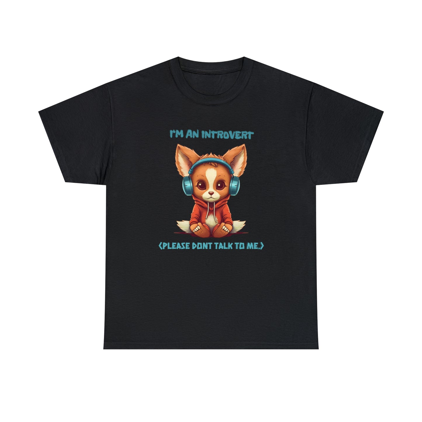 I'm an Introvert - Unisex 100% Cotton Tee