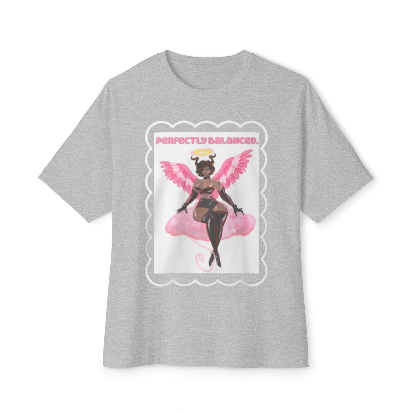 Perfectly Balanced - Unisex Oversized Boxy Tee