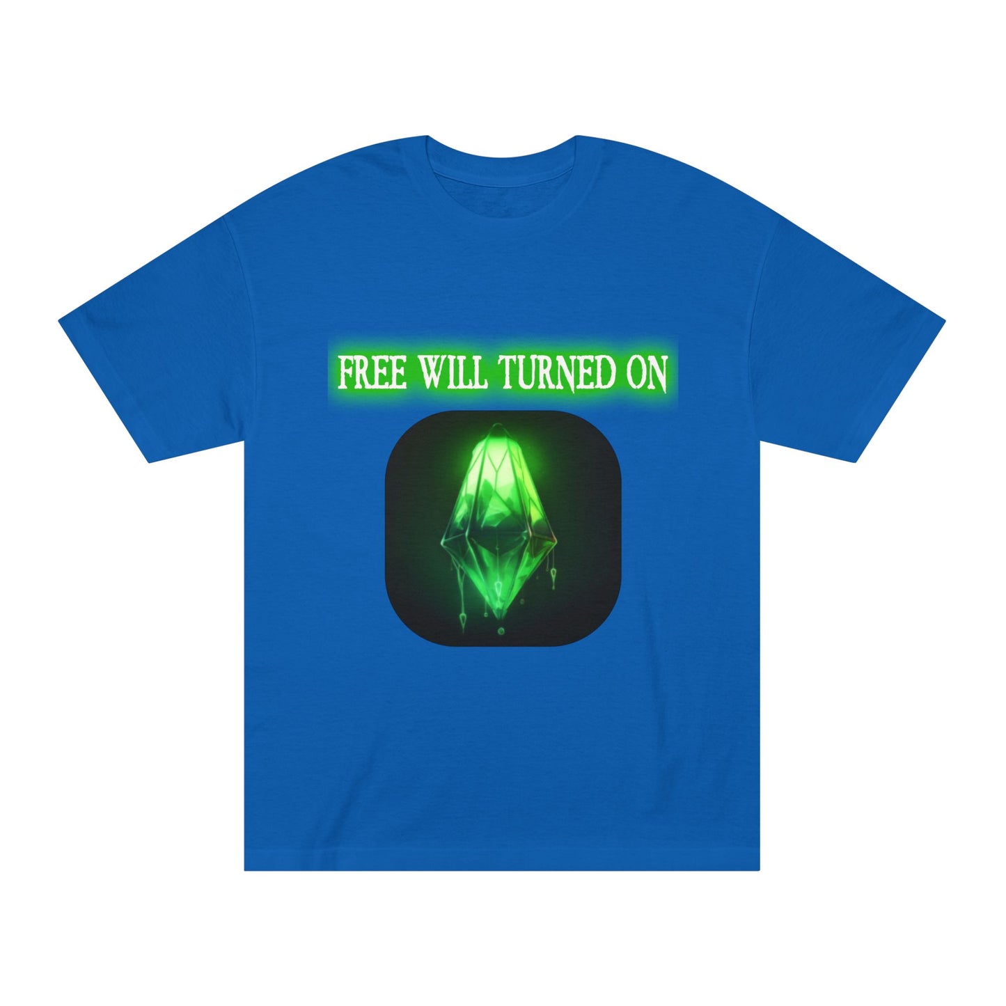 Free Will Turned On - Unisex Heavy Cotton Tee