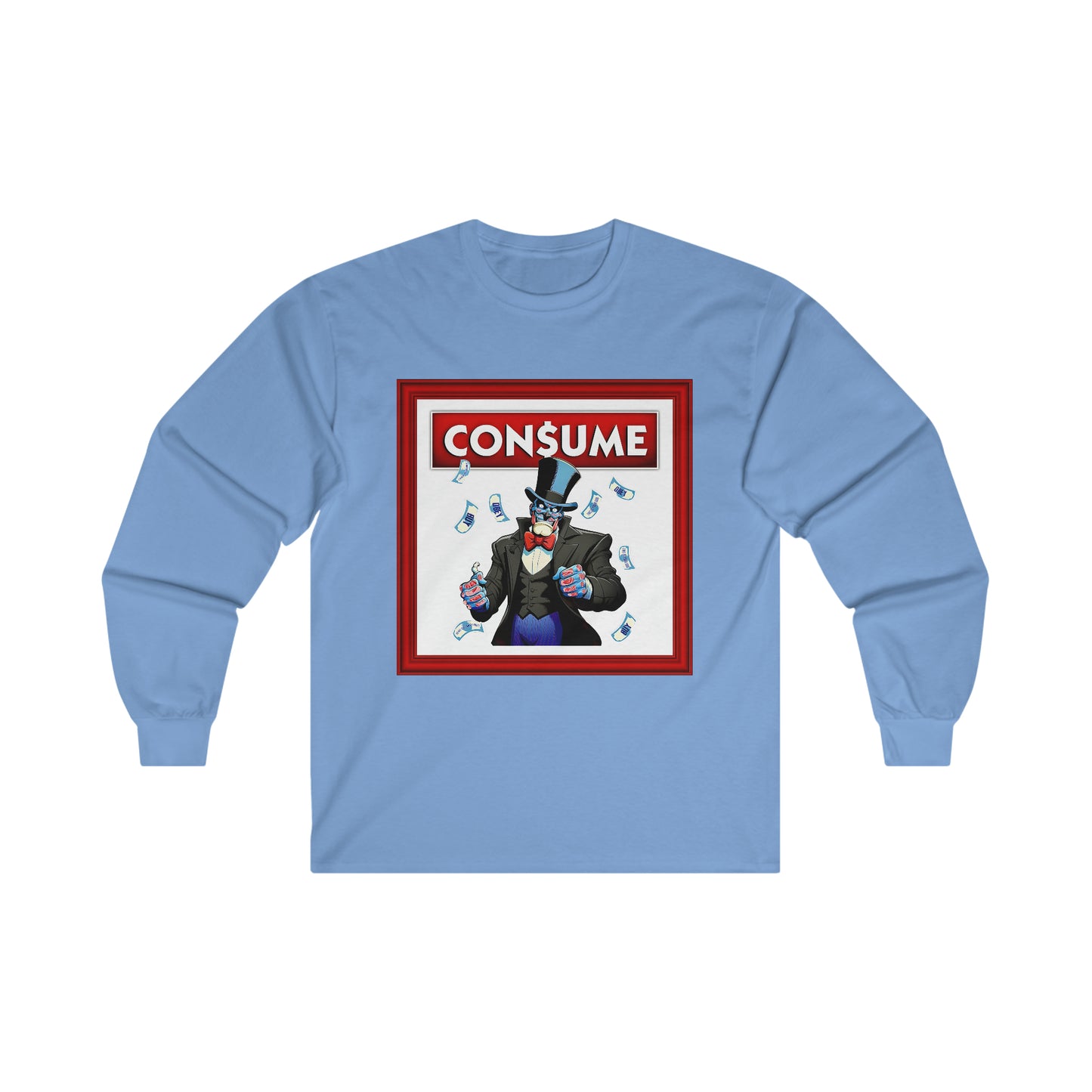 THEY CONSUME - 100% Cotton Unisex Longsleeve Tee