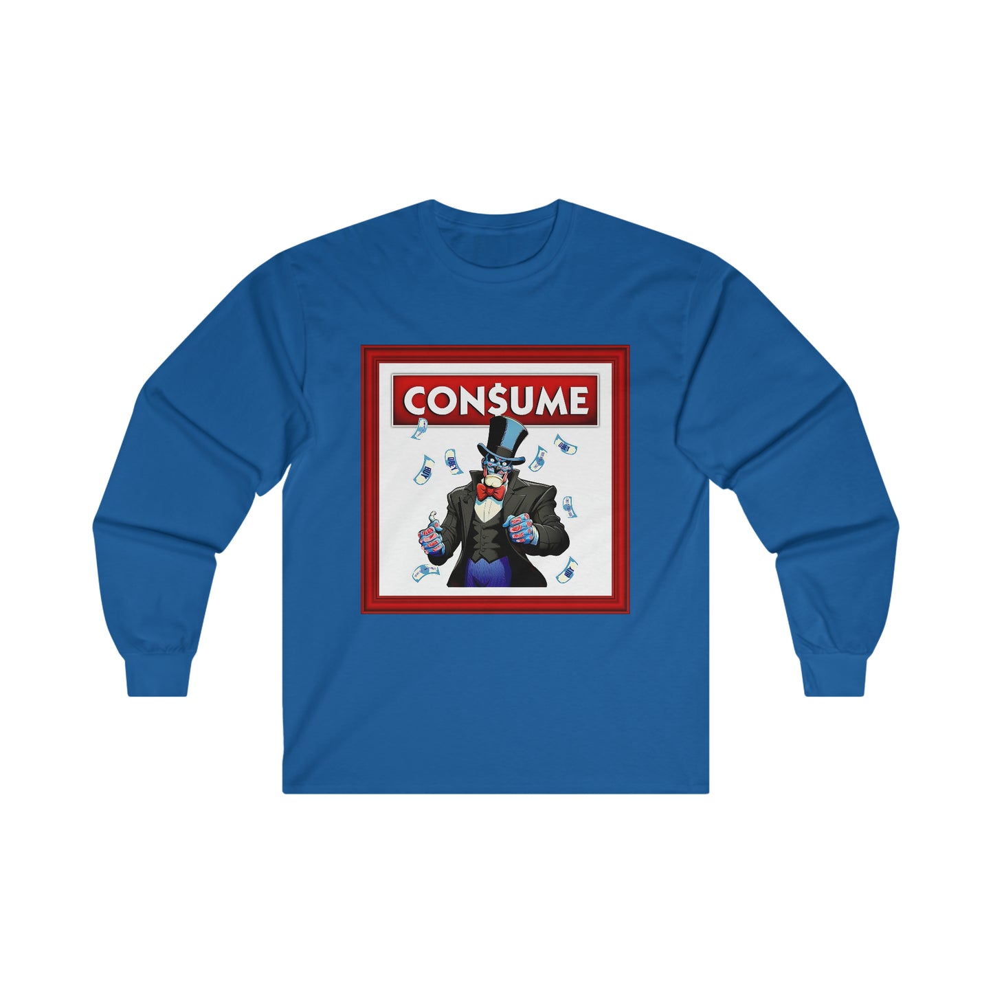 THEY CONSUME - 100% Cotton Unisex Longsleeve Tee