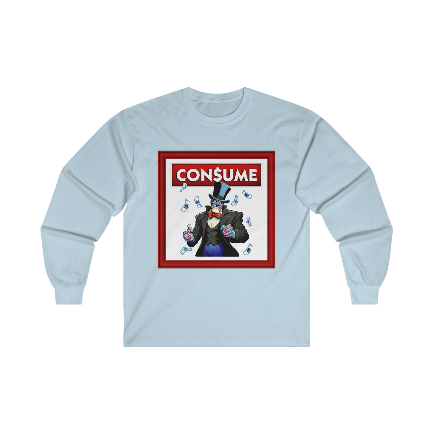THEY CONSUME - 100% Cotton Unisex Longsleeve Tee