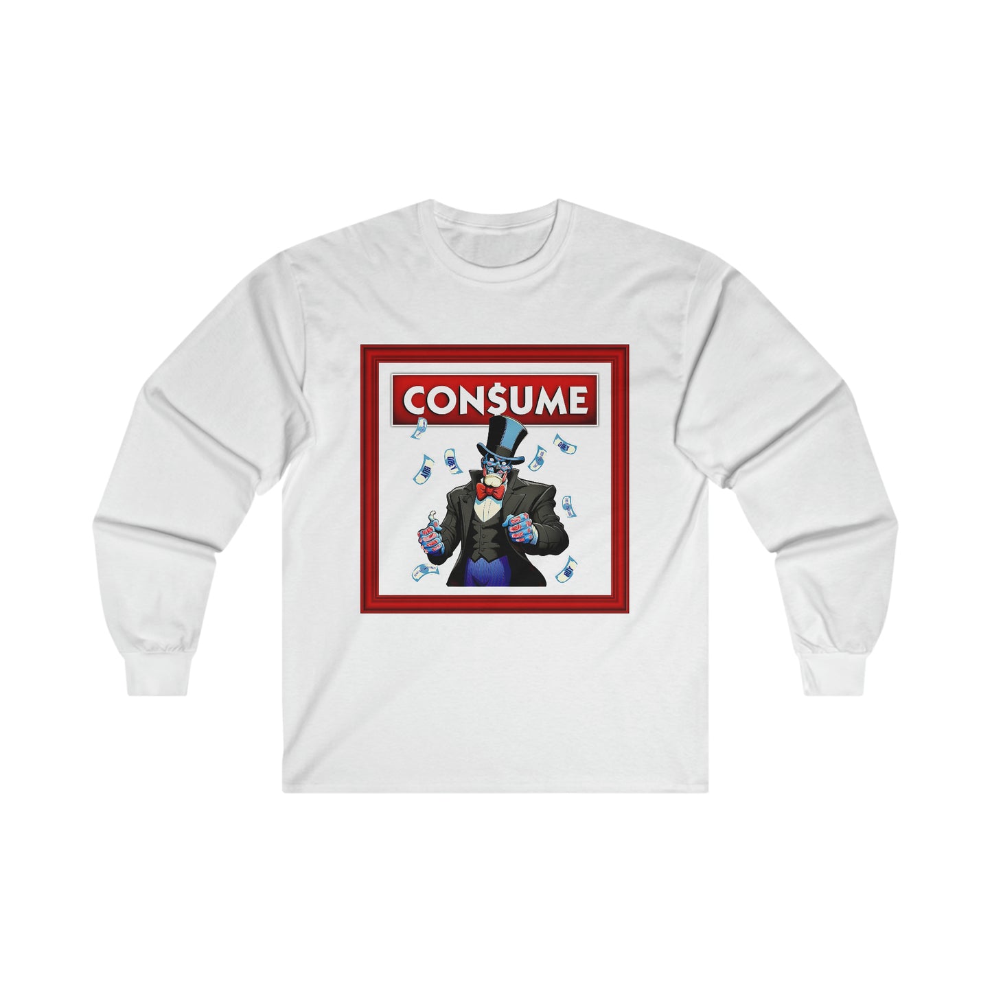 THEY CONSUME - 100% Cotton Unisex Longsleeve Tee