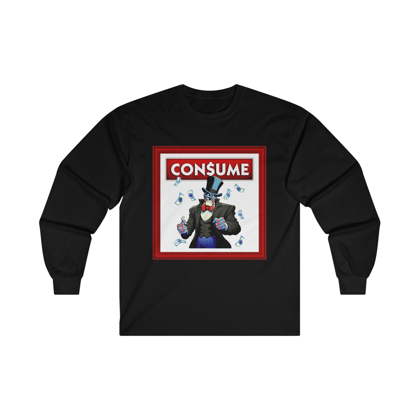 THEY CONSUME - 100% Cotton Unisex Longsleeve Tee