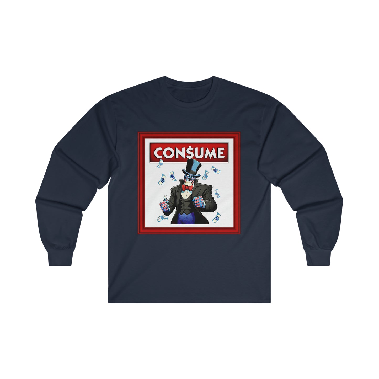 THEY CONSUME - 100% Cotton Unisex Longsleeve Tee