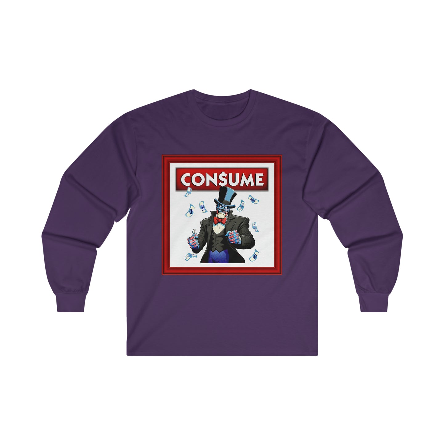 THEY CONSUME - 100% Cotton Unisex Longsleeve Tee