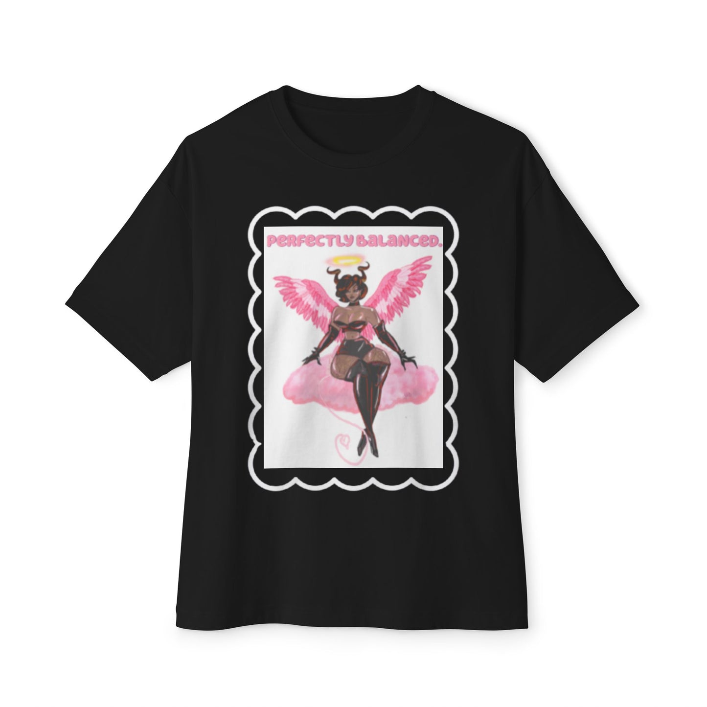 Perfectly Balanced - Unisex Oversized Boxy Tee