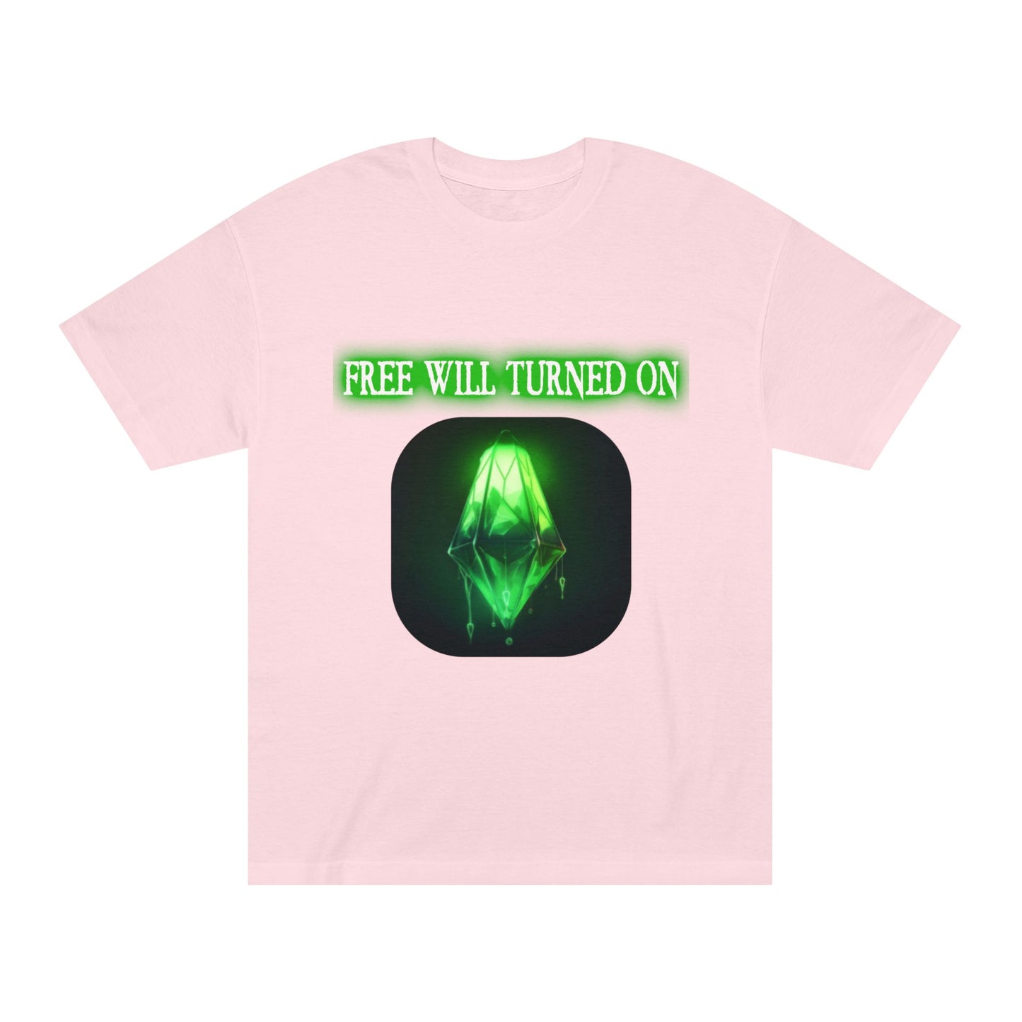 Free Will Turned On - Unisex Heavy Cotton Tee