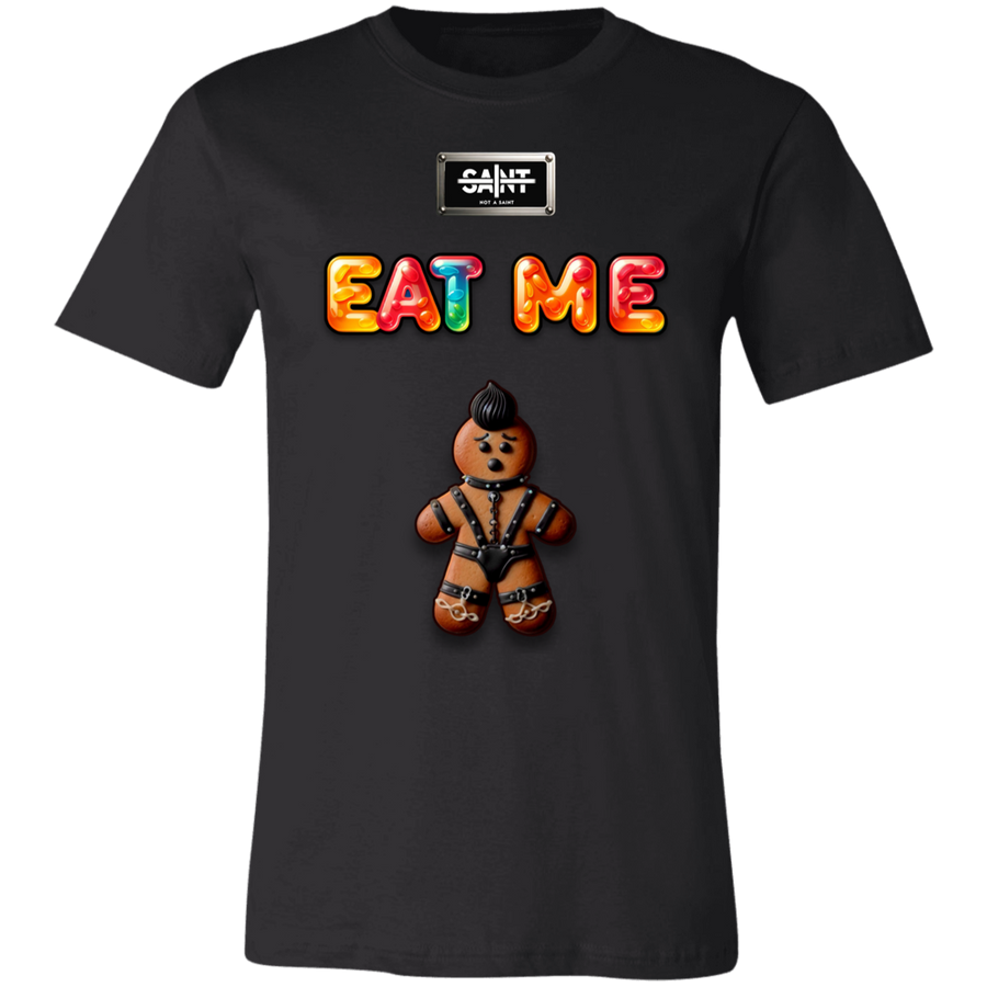 Eat Me™ — regular Bella + Canvas 3001C tee — Black