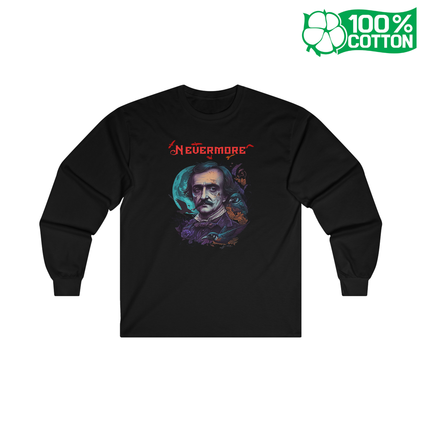 NEVERMORE - Ultra Cotton Long Sleeve Tee