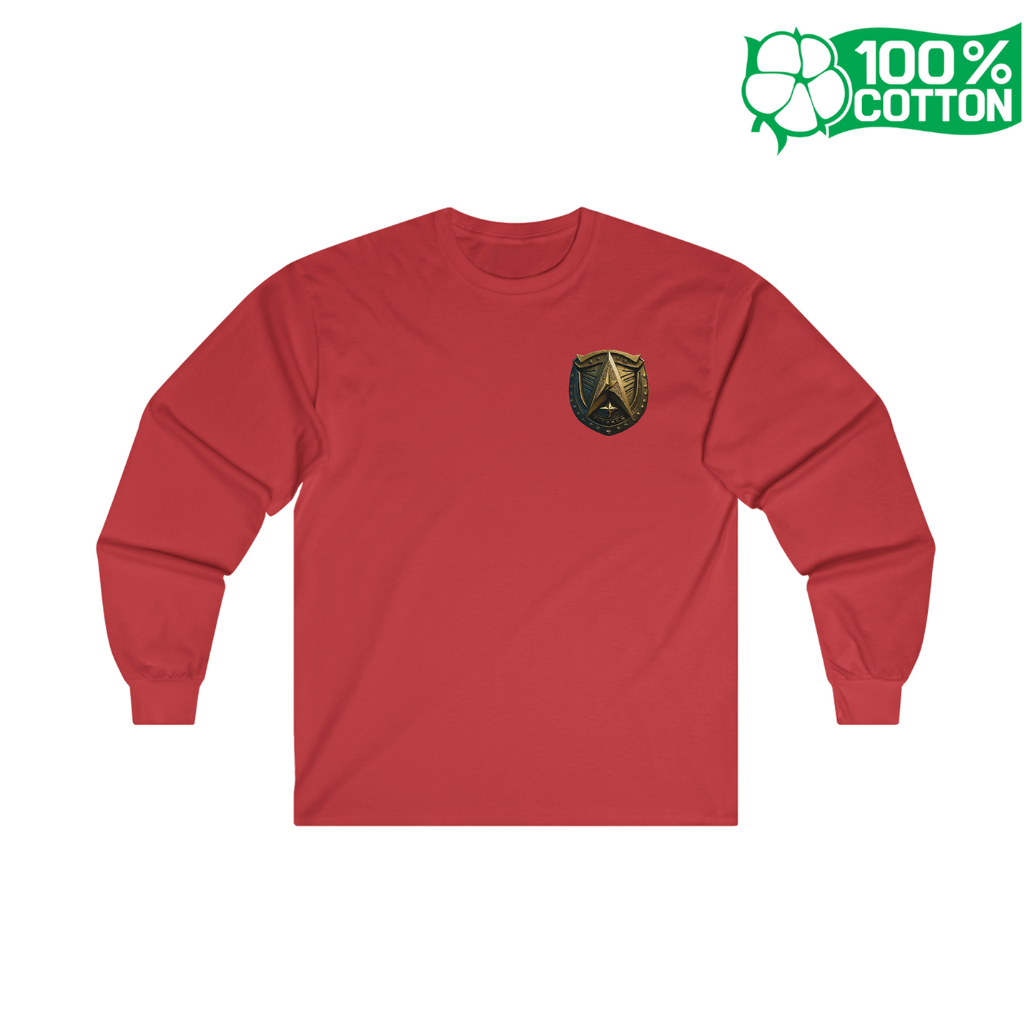 Red shirt - Ultra Cotton Long Sleeve Tee