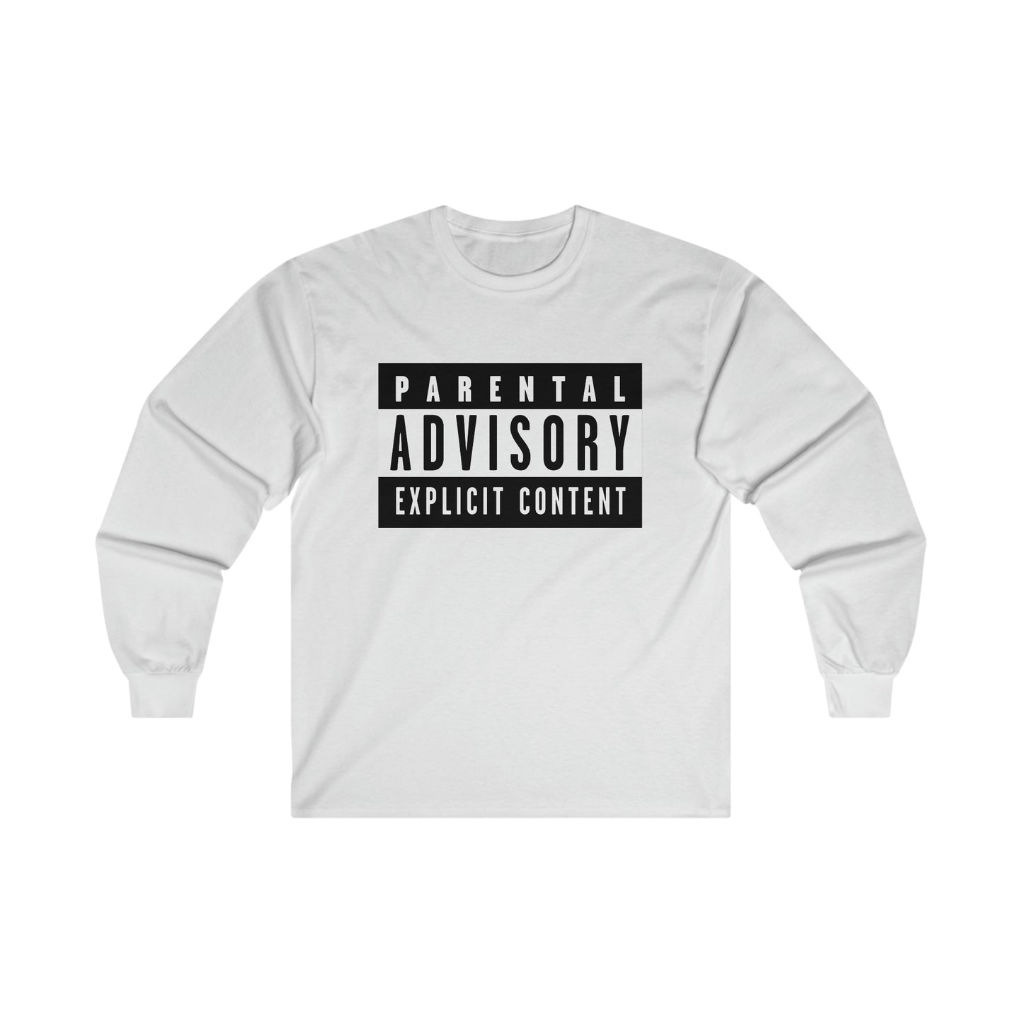 Parental Advisory - 100% Cotton Unisex Longsleeve Tee
