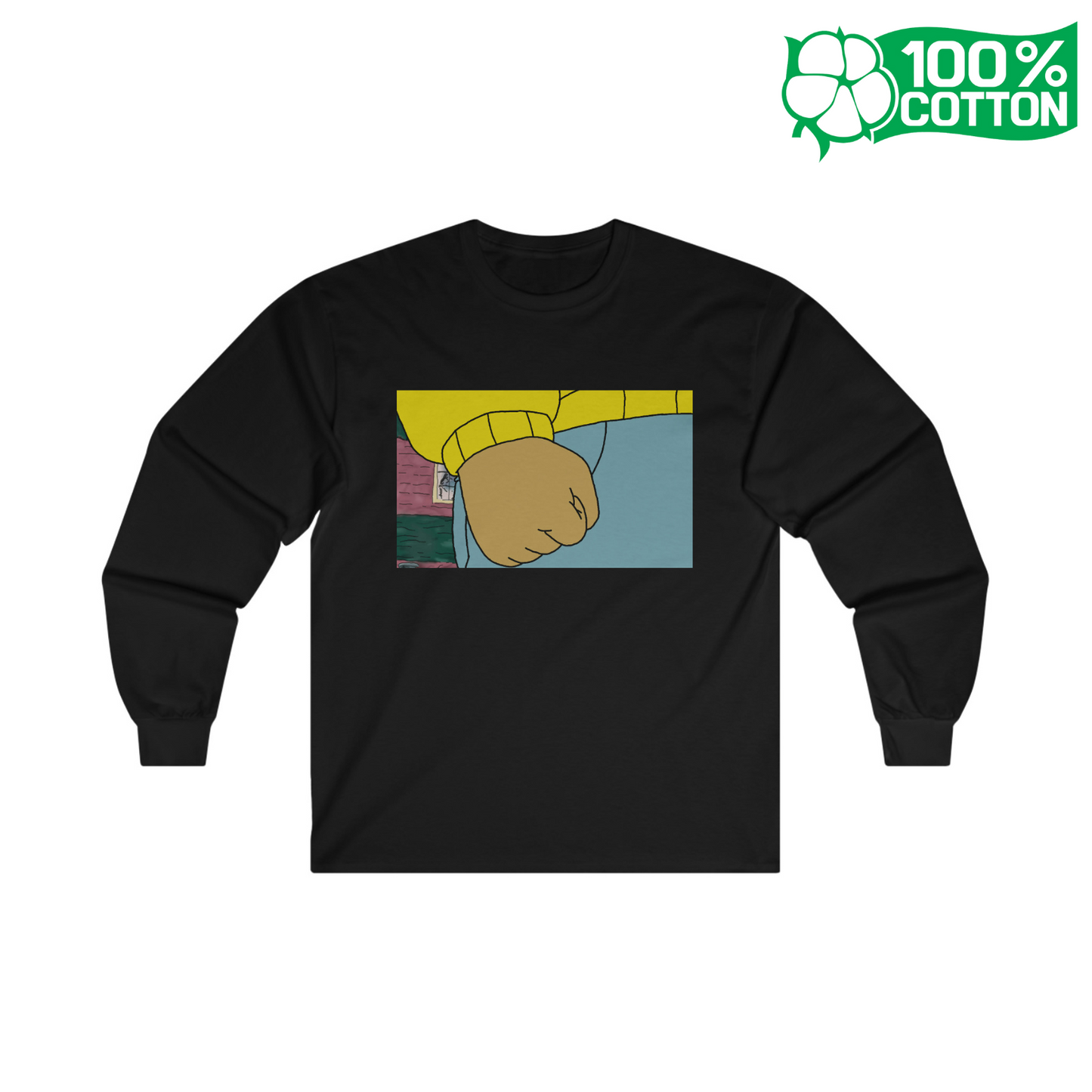 Aardvark Clenched Fist - Unisex Long Sleeve Tee
