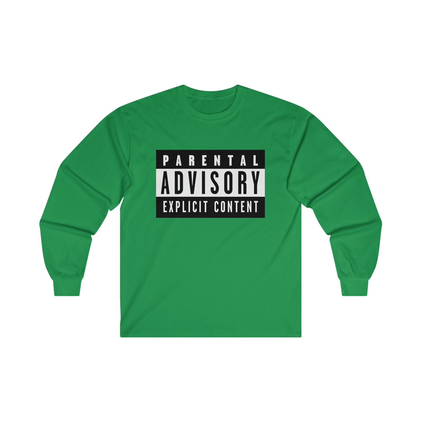 Parental Advisory - 100% Cotton Unisex Longsleeve Tee