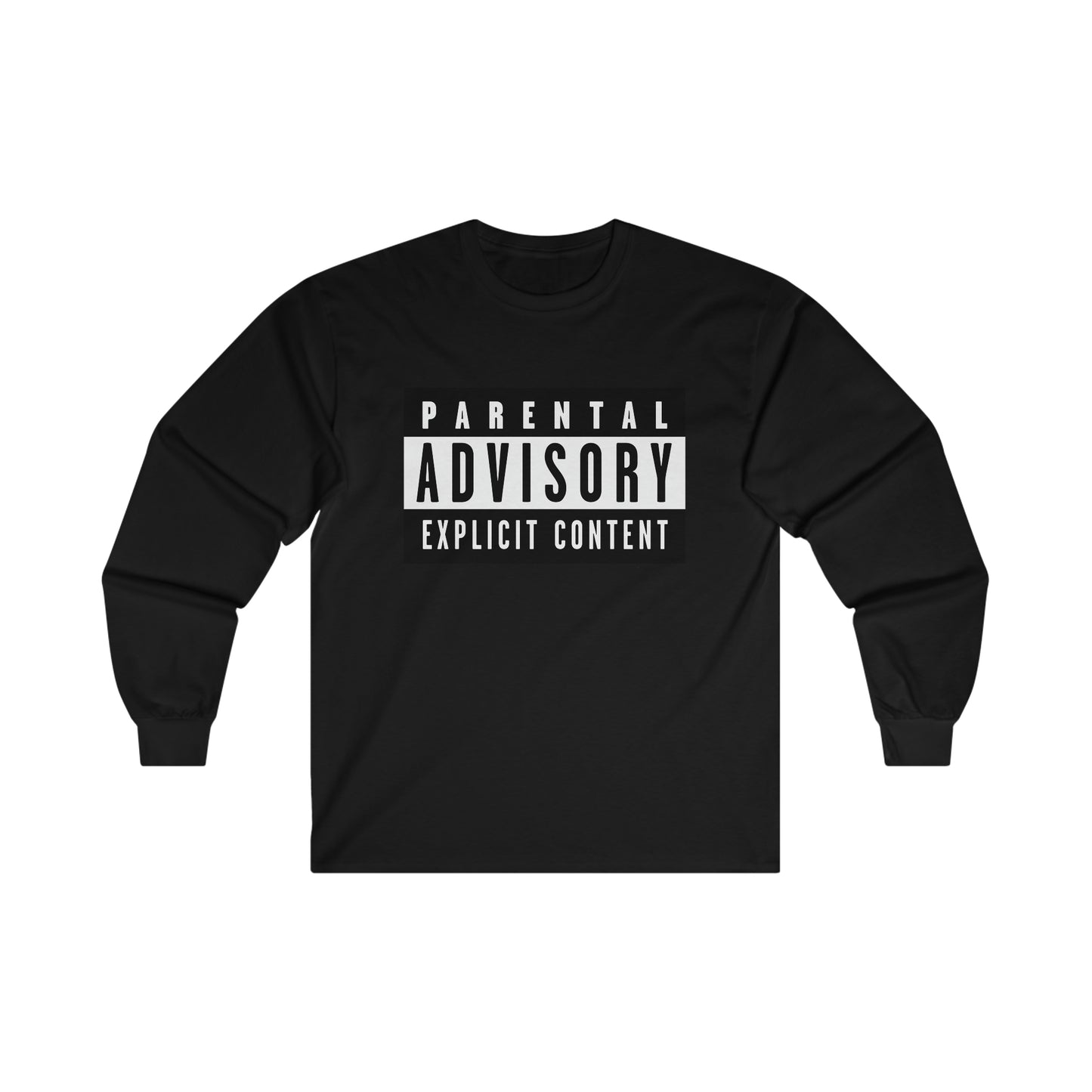Parental Advisory - 100% Cotton Unisex Longsleeve Tee