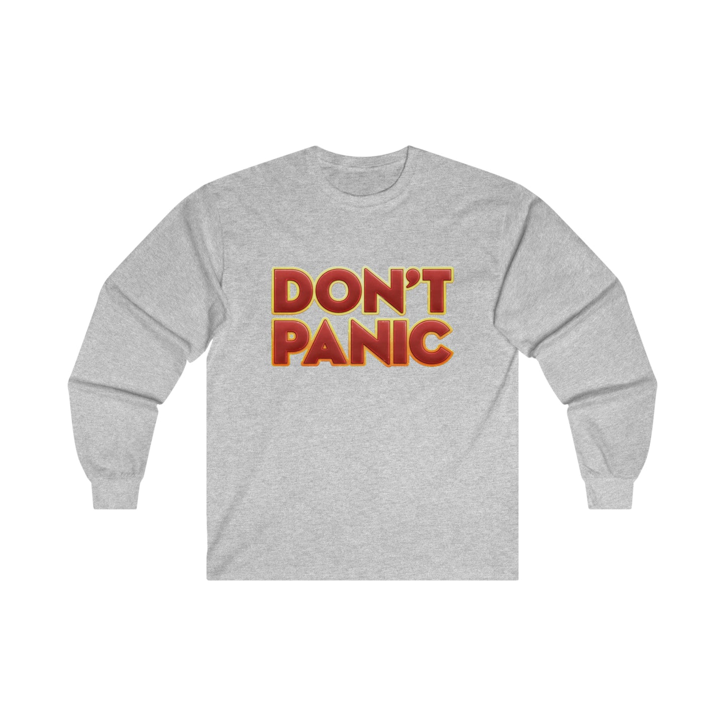 Don't Panic - Unisex Long Sleeve Tee