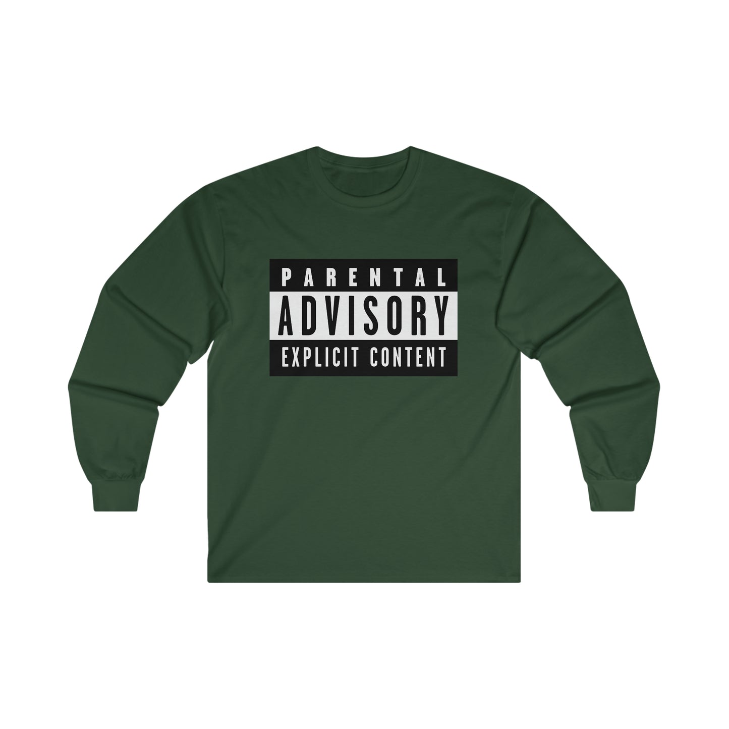 Parental Advisory - 100% Cotton Unisex Longsleeve Tee