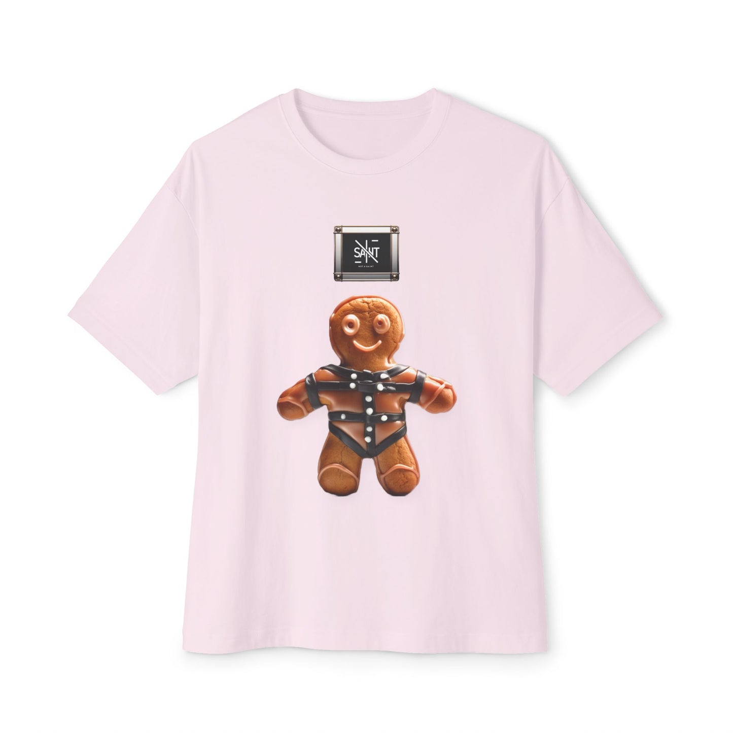 Coquette Monster - “Cinna-Man in Chains” Oversized Tee (Not a Saint™)