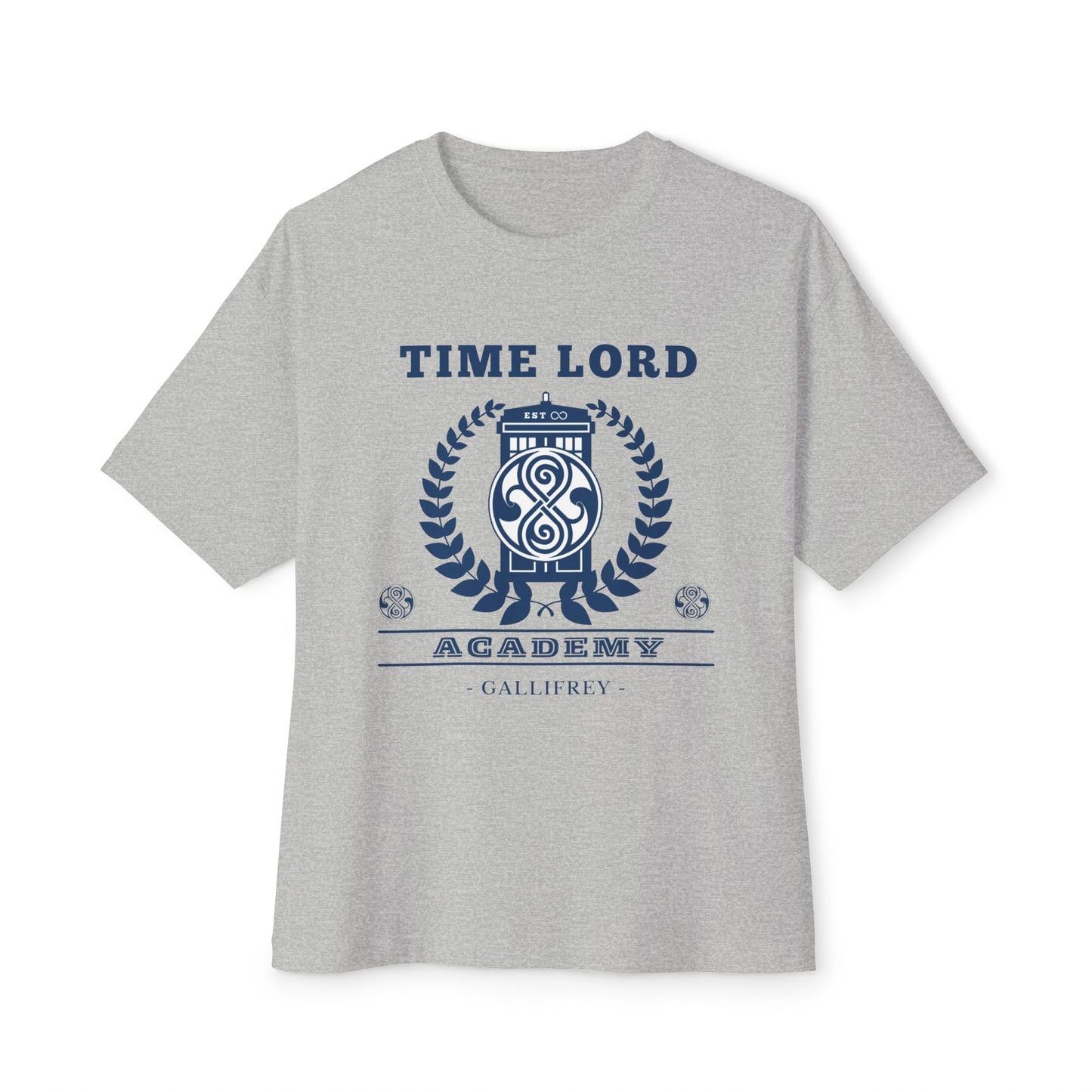 Time Traveler Academy - Unisex Oversized Boxy Tee