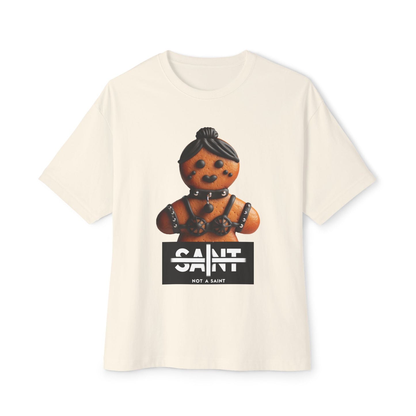 Coquette Monster - “Knead For Cinn” Oversized Tee (Not a Saint™)