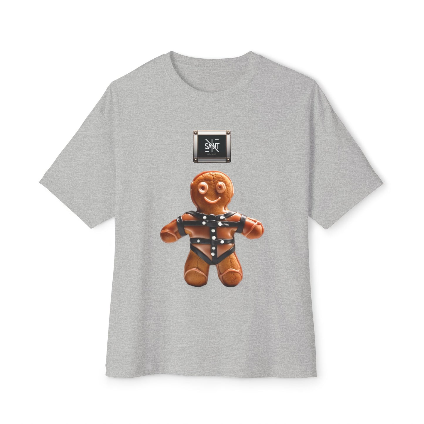Coquette Monster - “Cinna-Man in Chains” Oversized Tee (Not a Saint™)