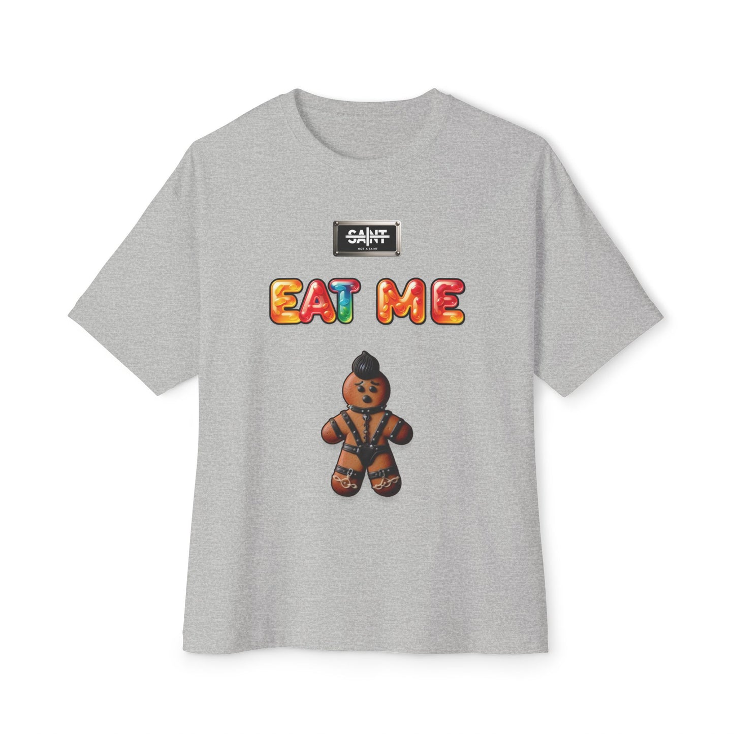Coquette Monster - “Eat Me” Oversized Tee (Not a Saint™)