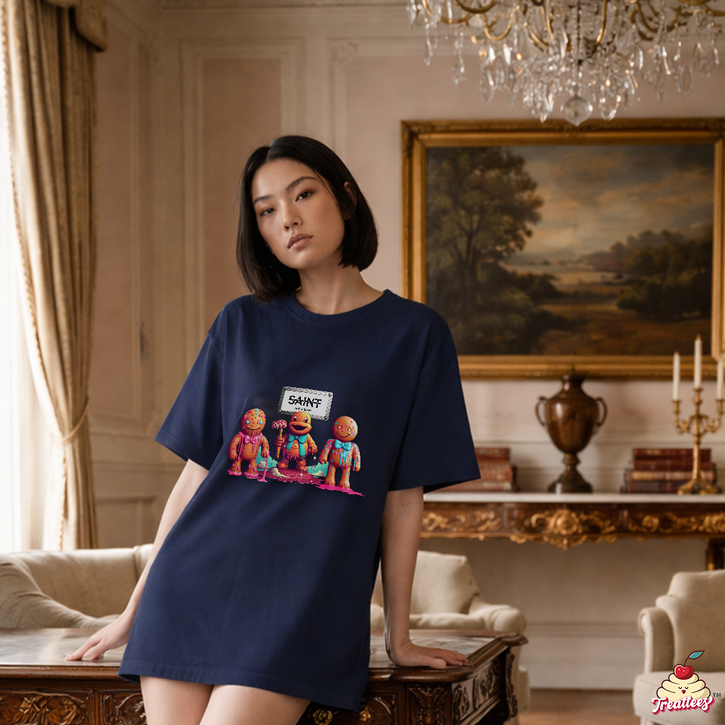 Morning After - “Baking Bad Gang” Oversized Tee (Not a Saint™)