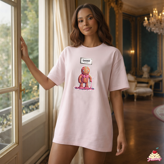 Morning After - “Drippy Ginge” Oversized Tee (Not a Saint™)