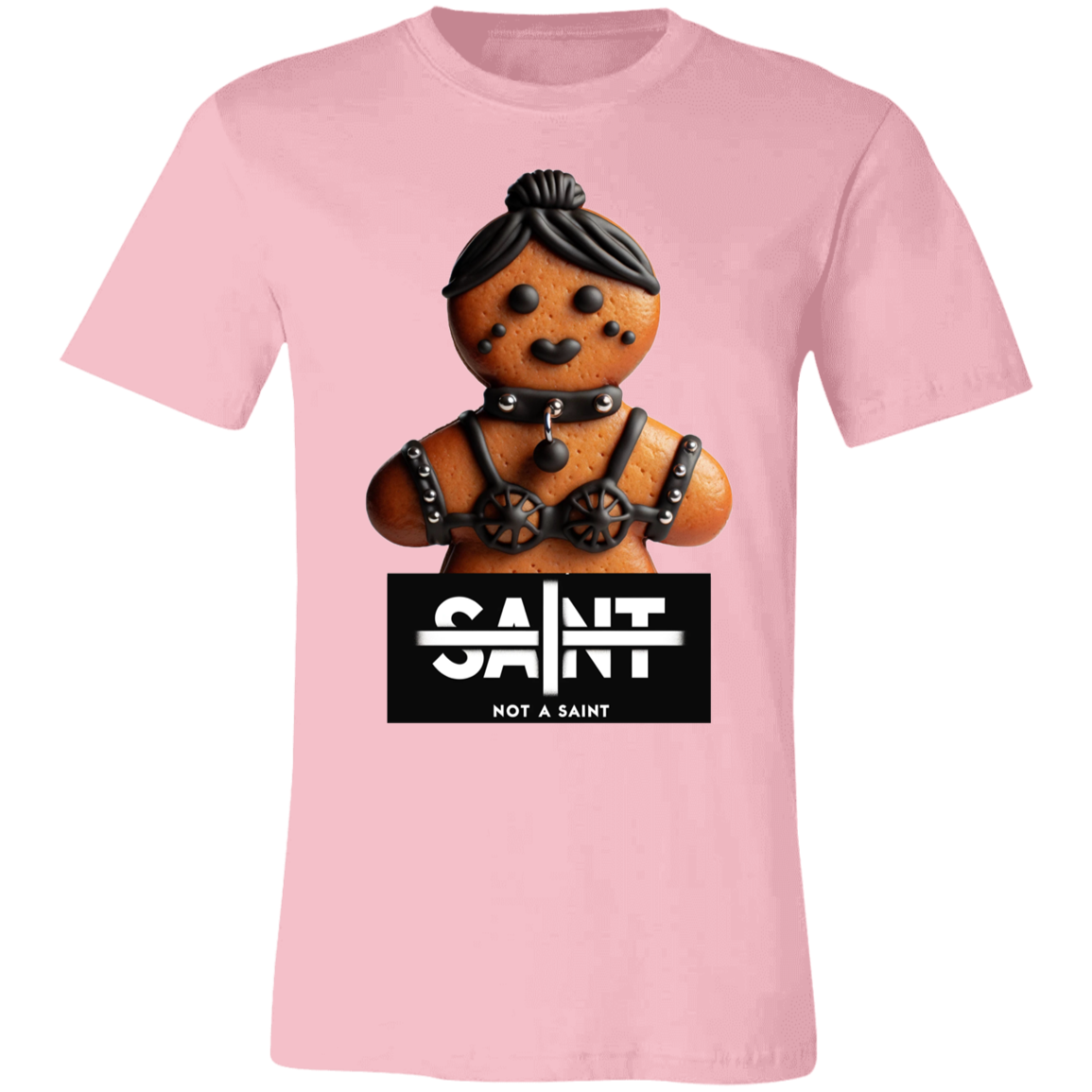 Knead for Cinn™ — regular Bella + Canvas 3001C tee — Pink