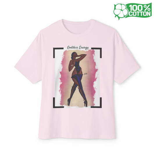 Goddess Energy - Unisex Oversized Boxy Tee