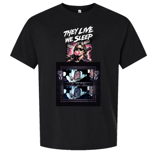 THEY LIVE — Bella + Canvas 3010 oversized tee black