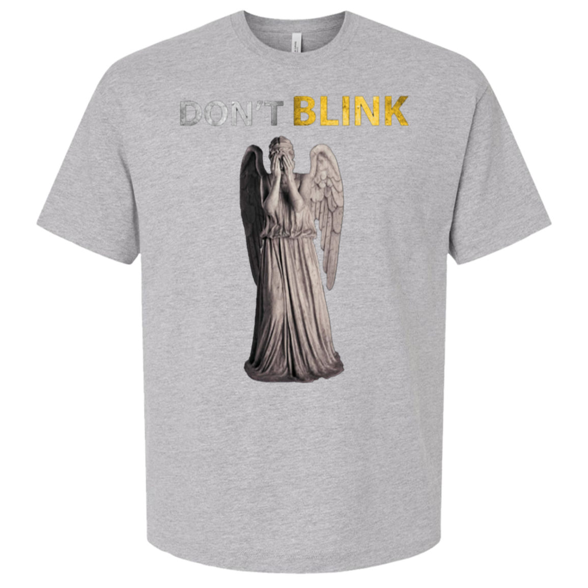 Don't Blink — Bella + Canvas 3010 oversized tee heather