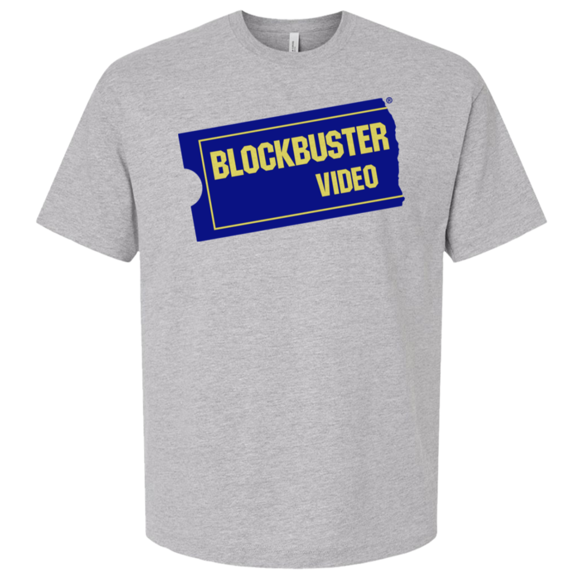 Blockbuster Video — Bella + Canvas 3010 oversized tee heather