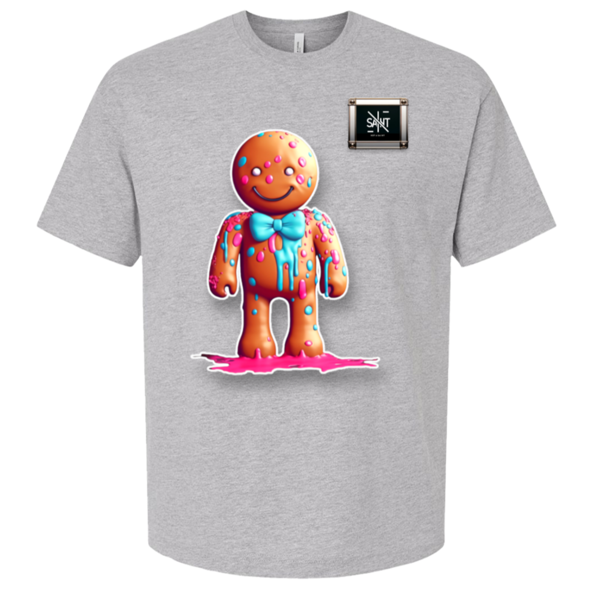 Cookie Cutter Dexter oversized tee in Athletic Heather