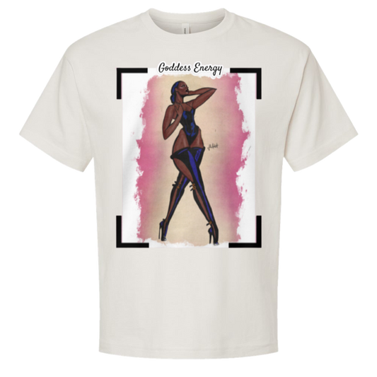Goddess Energy — Bella + Canvas 3010 — Vintage White